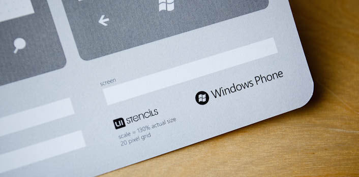 Windows Phone Sketch Pad - UI Stencils