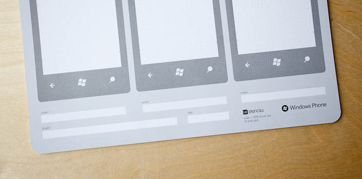 Windows Phone Sketch Pad - UI Stencils