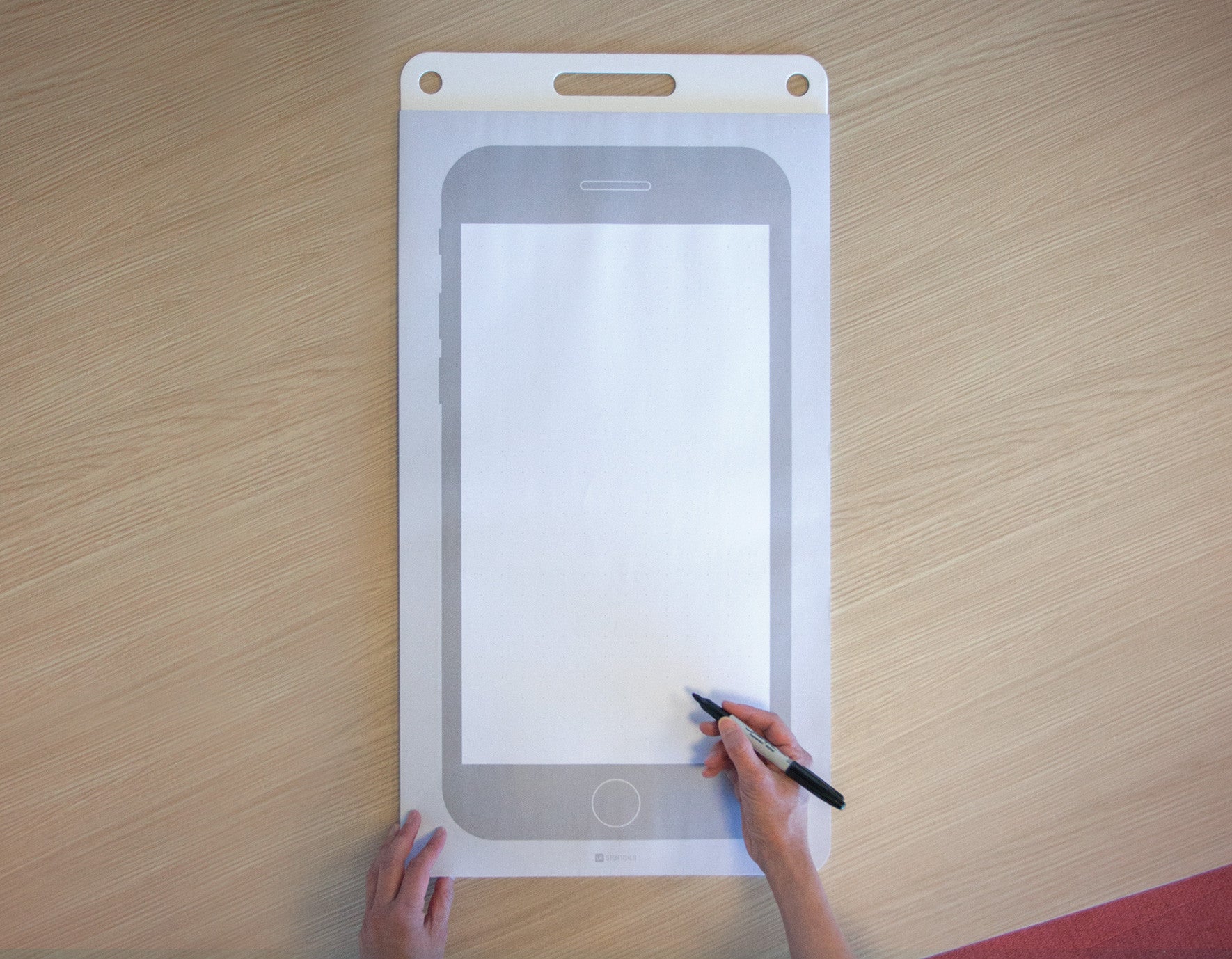 Jumbo Sticky Pad - UI Stencils