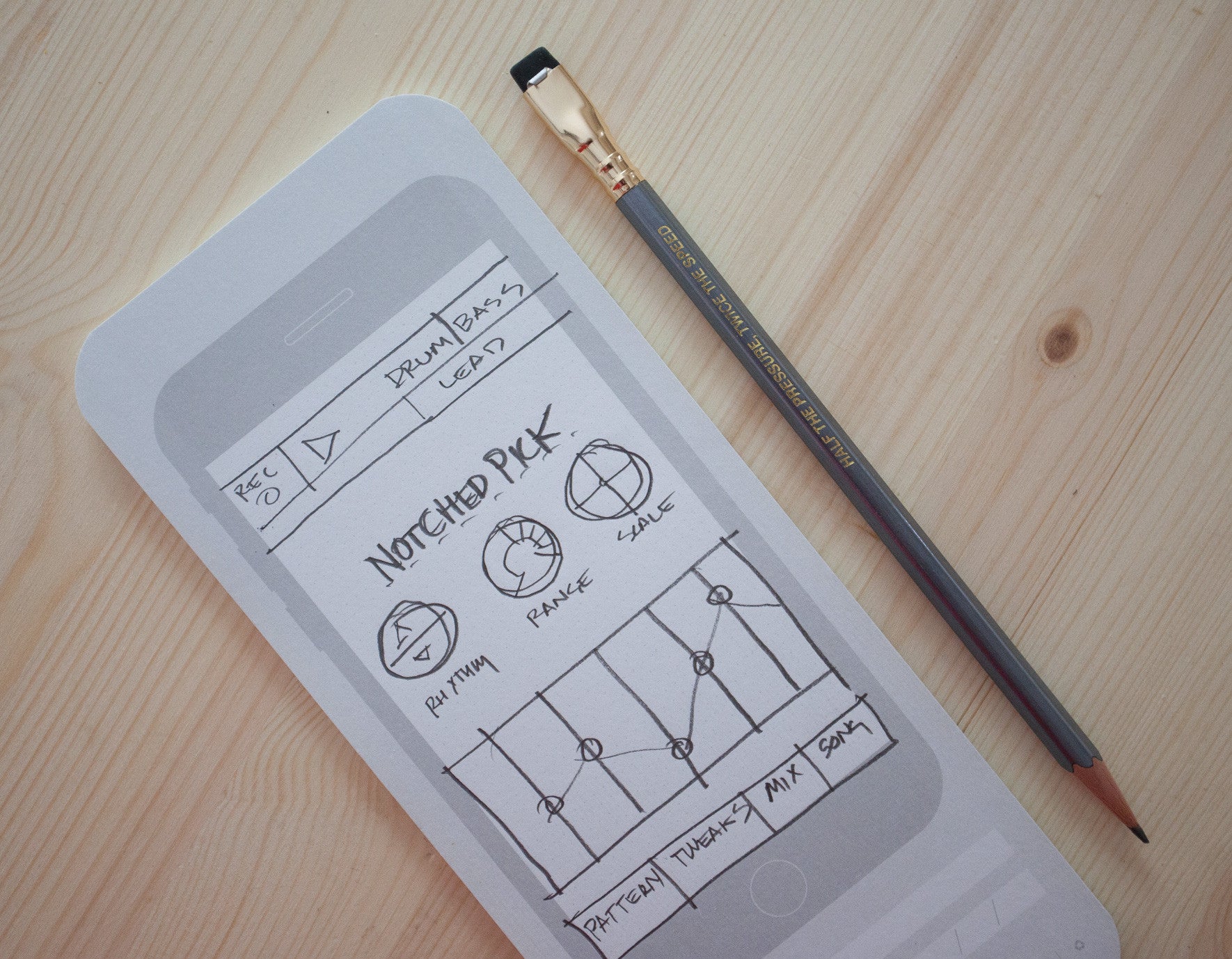 Palomino Blackwing Pencils - UI Stencils