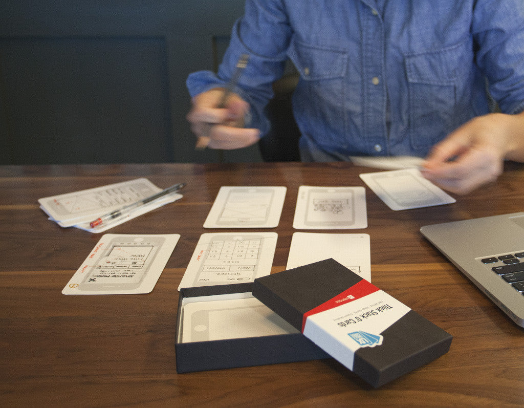 UX Index Cards - UI Stencils