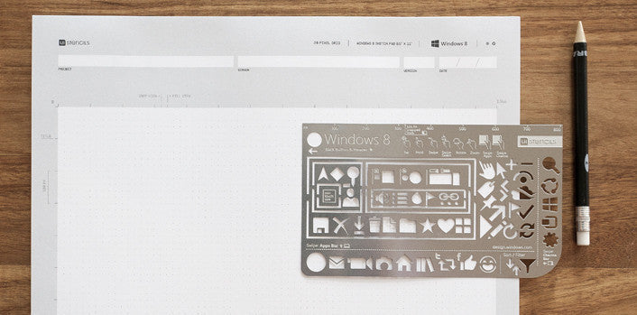 Windows Sketch Pad - UI Stencils